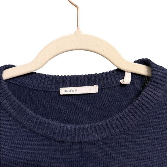 Baldwin BLDWN Women’s Wool Cashmere Preppy Striped Crewneck Sweater M2BSC061001 - Picture 3 of 9